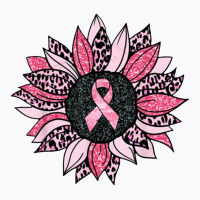 Sunflower Pink Cancer Awareness Women Warrior T-shirt | Artistshot