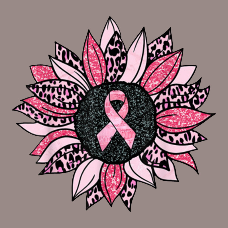 Sunflower Pink Cancer Awareness Women Warrior Vintage T-shirt | Artistshot