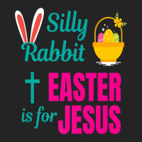 Easter Funny Silly Rabbit Christian Cross 3/4 Sleeve Shirt | Artistshot