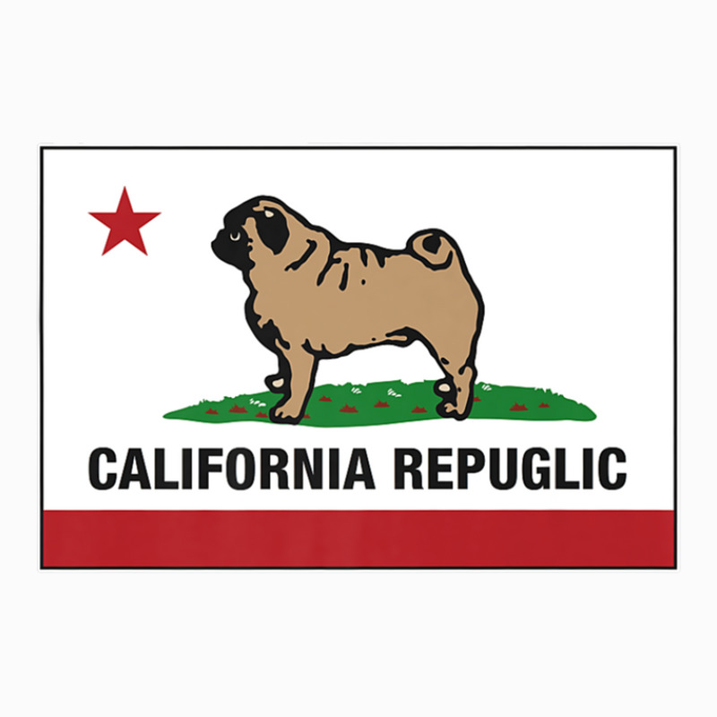 Funny Pug California Repuglic California Cali Coffee Mug | Artistshot