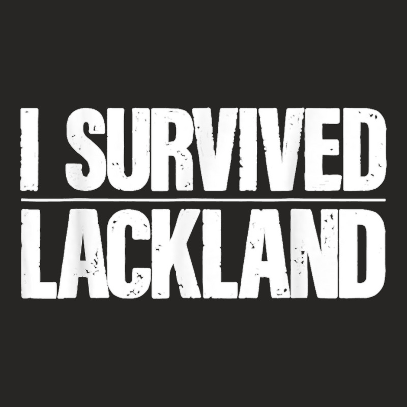 Survived Lackland Afb Basic Military Training Air Force Bmt Ladies Fitted T-Shirt by STACYSCHUDEL | Artistshot