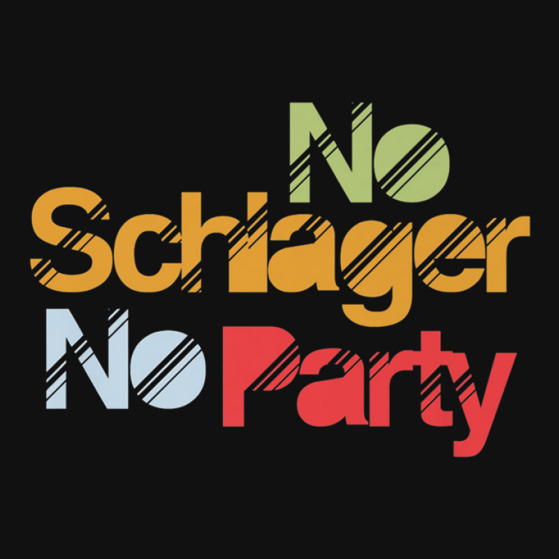 German Catchy Music Lover No Schlager No Party Musician Front Car Mat | Artistshot