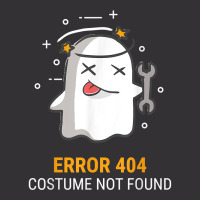 Error 404 Costume Not Found Easy Halloween Ghost Vintage Hoodie And Short Set | Artistshot