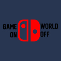 Game On World Off For Light Men Denim Jacket | Artistshot