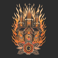 Burning Church, Burning Church Art, Burning Church Vintage, Burning Ch Exclusive T-shirt | Artistshot