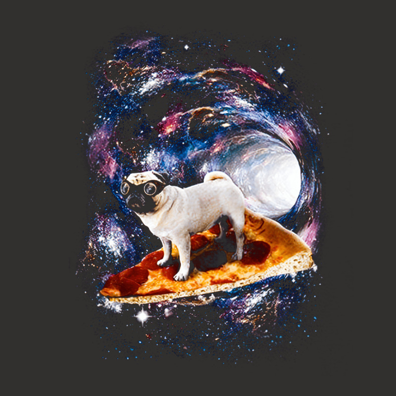 Space Dog Breed, Space Dog, Pug Surfing On Pizza, Pug Surfing, Pizza S Champion Hoodie | Artistshot