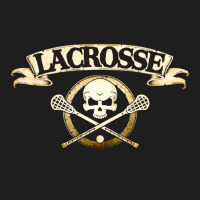 Lacrosse Skull And Crossbones, Lacrosse Skull And Crossbones Art, Lacr Classic T-shirt | Artistshot