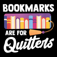 Bookmarks Are For Quitters Funny Reading Librarian Bookworm Adjustable Cap | Artistshot