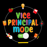 Funny School Vice Principal Mode On Gift V-neck Tee | Artistshot