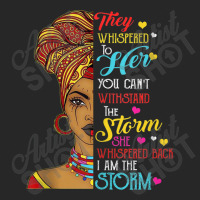 Black History Month  African Woman Afro I Am The Storm Painting Men's T-shirt Pajama Set | Artistshot