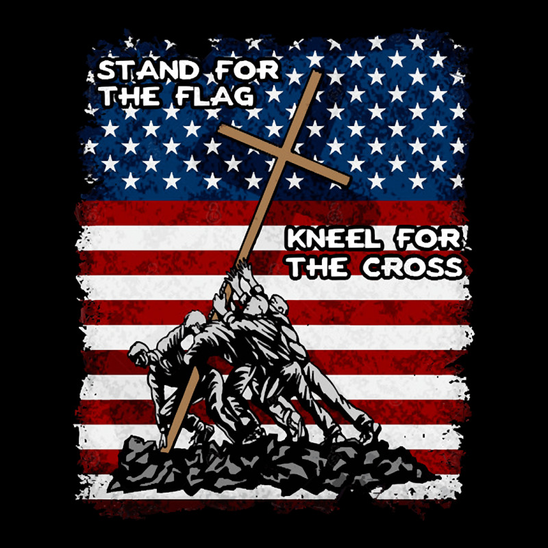 Stand For The Flag Kneel For The Cross, Stand For The Flag, Kneel For  Pocket T-shirt | Artistshot