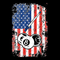 Billiards American Flag Cue Pool Balls Billiard Player Gift T Shirt V-neck Tee | Artistshot