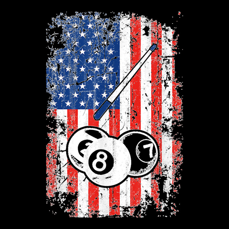 Billiards American Flag Cue Pool Balls Billiard Player Gift T Shirt V-neck Tee | Artistshot