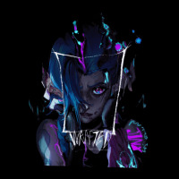 Arcane Wanted Jinx, Arcane Wanted Jinx Art, Arcane Wanted Jinx Vintage Pocket T-shirt | Artistshot