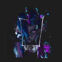 Arcane Wanted Jinx, Arcane Wanted Jinx Art, Arcane Wanted Jinx Vintage Classic T-shirt | Artistshot