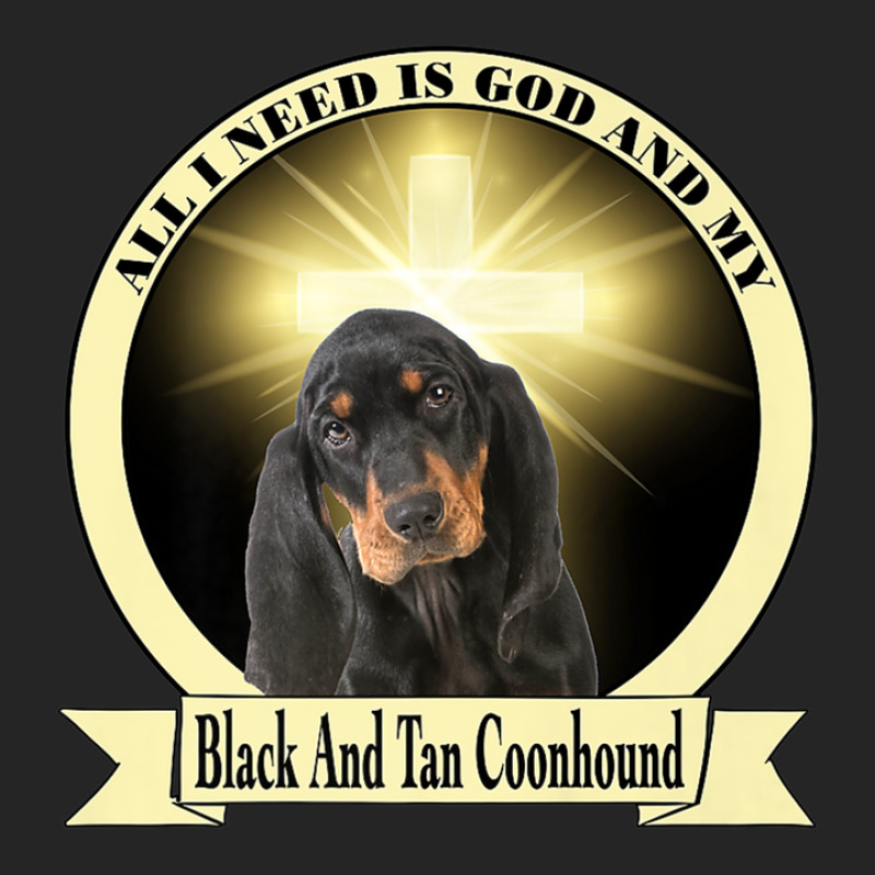 God And My Black And Tan Coonhound Unisex Hoodie by LembckeAleeya | Artistshot