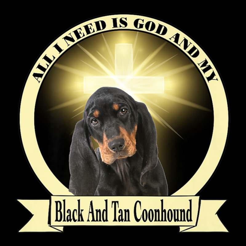 God And My Black And Tan Coonhound Men's Long Sleeve Pajama Set by LembckeAleeya | Artistshot