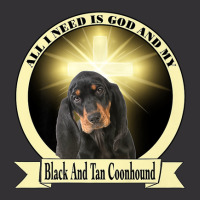 God And My Black And Tan Coonhound Vintage Short | Artistshot