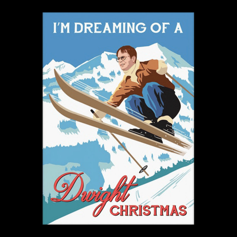 I'm Dreaming Of A Dwight Jumper, I'm Dreaming Of A Dwight Jumper Art,  V-neck Tee | Artistshot