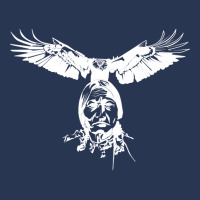 Sitting Bull Eagle, Sitting Bull Eagle Art, Sitting Bull Eagle Paintin Men Denim Jacket | Artistshot