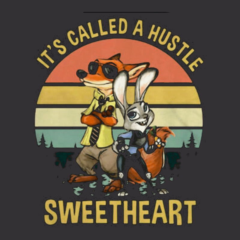 It's Called A Hustle Sweetheart, Zootopia, Judy Hopps, It's Called A H Vintage Hoodie And Short Set | Artistshot