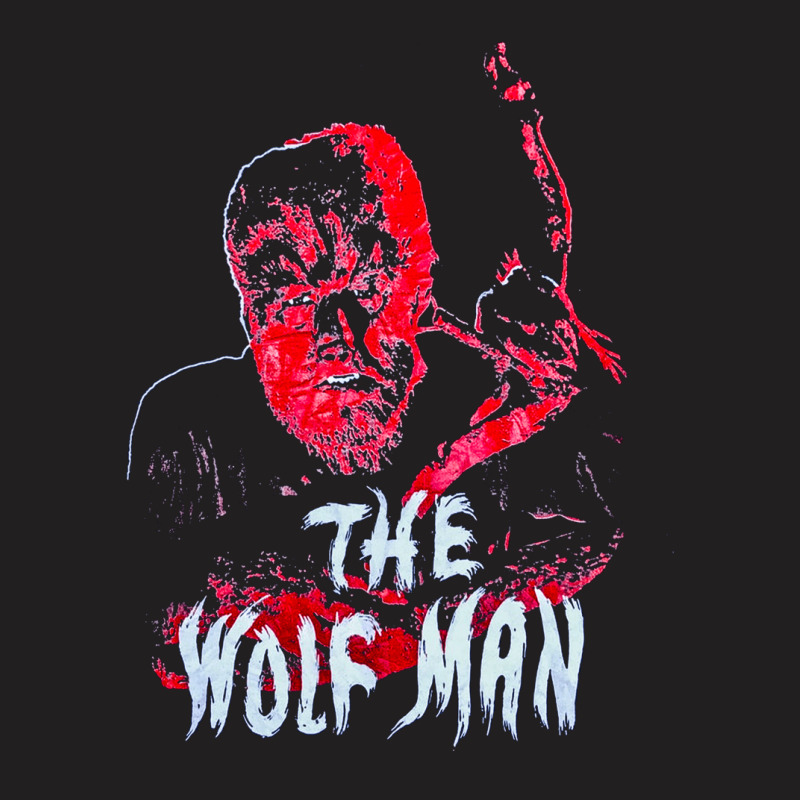 J089 Vintage The Wolf Man Movie, J089 Vintage The Wolf Man Movie Art,  T-shirt | Artistshot