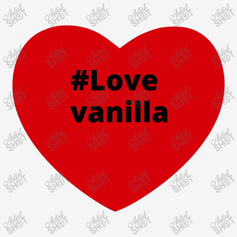 Love Vanilla, Hashtag Heart, Vanilla 2 Adjustable Cap by chillinxs | Artistshot