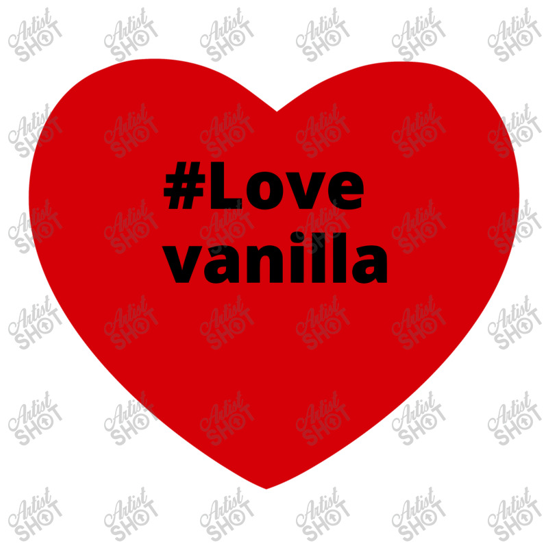 Love Vanilla, Hashtag Heart, Vanilla 2 Maternity Scoop Neck T-shirt by chillinxs | Artistshot