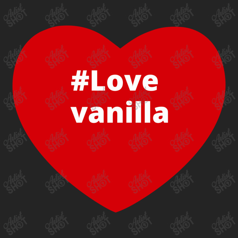 Love Vanilla, Hashtag Heart, Vanilla 3/4 Sleeve Shirt by chillinxs | Artistshot