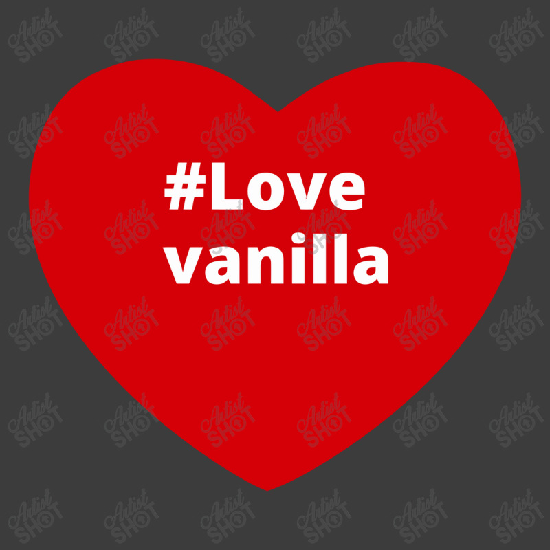 Love Vanilla, Hashtag Heart, Vanilla Men's Polo Shirt by chillinxs | Artistshot