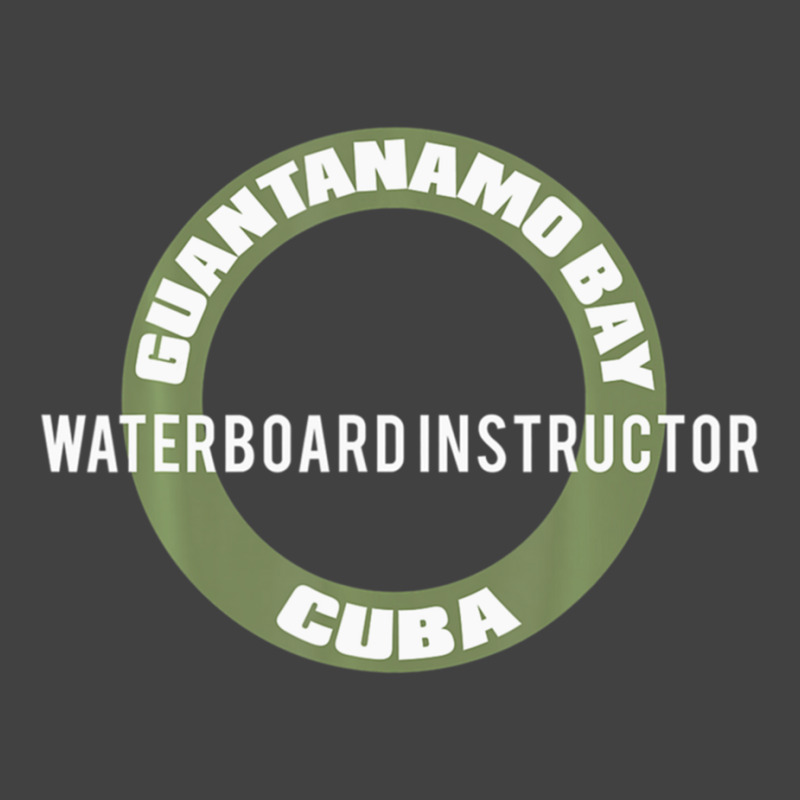 Funny Guantanamo Bay Cuba Waterboard Instructor Vintage T-shirt | Artistshot