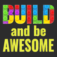 Build And Be Awesome Brick Builder Kids Block Set Builder Exclusive T-shirt | Artistshot