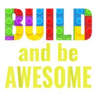 Build And Be Awesome Brick Builder Kids Block Set Builder Stainless Steel Water Bottle | Artistshot