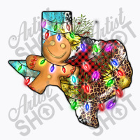 Christmas Texas Map T-shirt | Artistshot