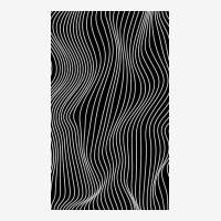 Optical Illusion Minimal Lines Ladies Polo Shirt | Artistshot