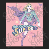 Dc, Supergirl Pastels, 3/4 Sleeve Shirt | Artistshot