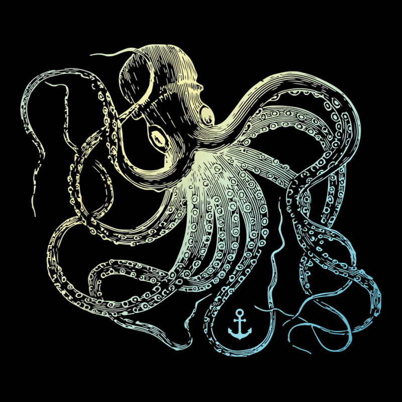 Octopus Cool Vintage Marine Biologist Ocean Sea Life 3 V-neck Tee | Artistshot