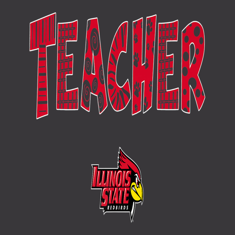 Illinois State Redbirds Teacher - Doodle - Team Game Day Ladies Curvy T-Shirt by LembckeAleeya | Artistshot