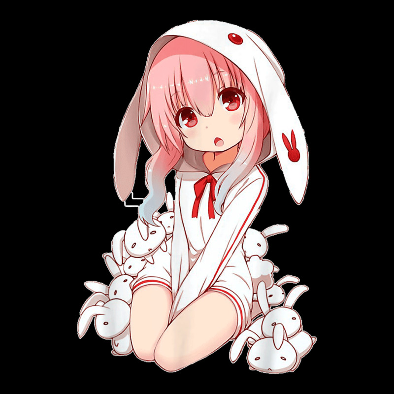 Kawaii Anime Girl Easter Bunny Atomic Bullfrog Studios Adjustable Cap by cm-arts | Artistshot