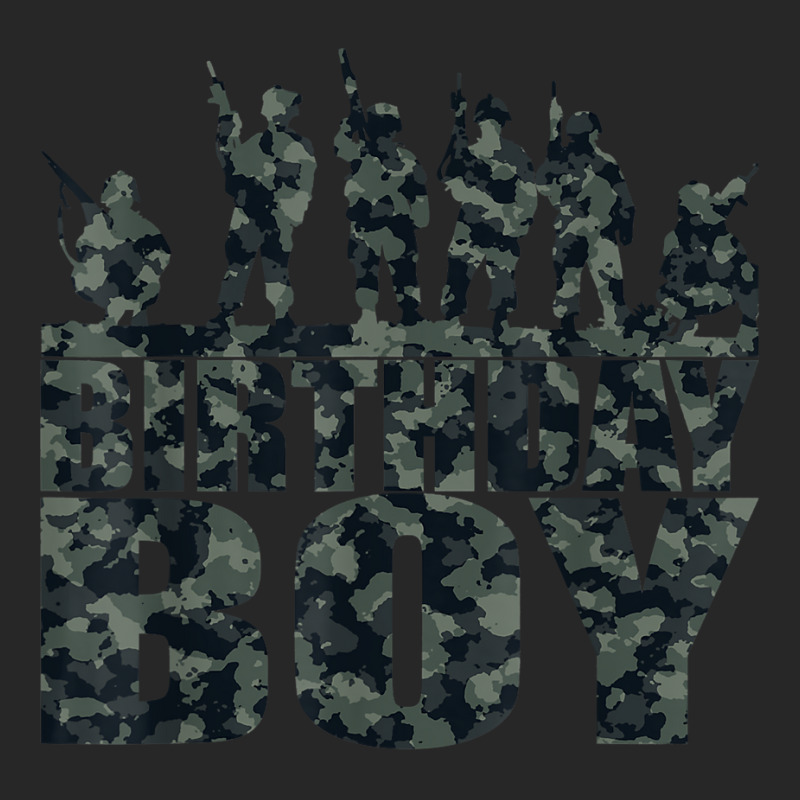 Birthday Boy Army Party Military Party Supplies Camo Green Men's T-shirt Pajama Set | Artistshot