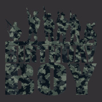 Birthday Boy Army Party Military Party Supplies Camo Green Vintage Hoodie | Artistshot