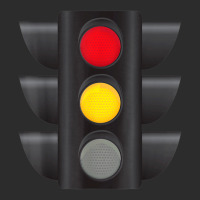 Traffic Light Halloween Costume Stop Go Green Yellow Red Exclusive T-shirt | Artistshot