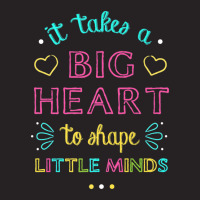 It Takes A Big Heart To Shape Little Minds Teacher Vintage Cap | Artistshot