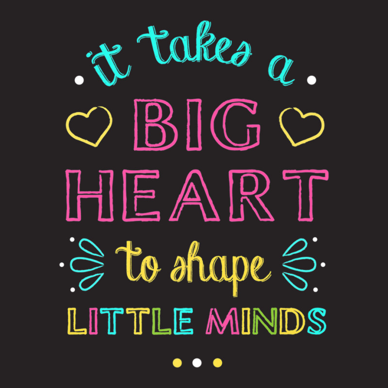 It Takes A Big Heart To Shape Little Minds Teacher Vintage Cap by LembckeAleeya | Artistshot