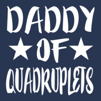 Daddy Of Quadruplets New Dad Father Ladies Denim Jacket | Artistshot