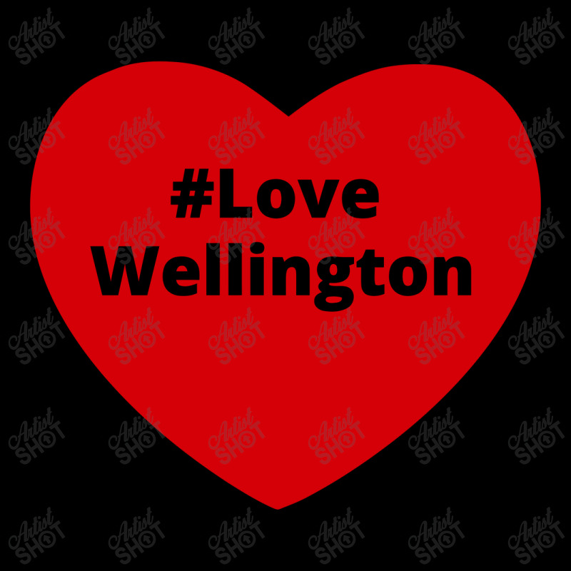 Love Wellington, Hashtag Heart, Love Wellington 2 Zipper Hoodie | Artistshot