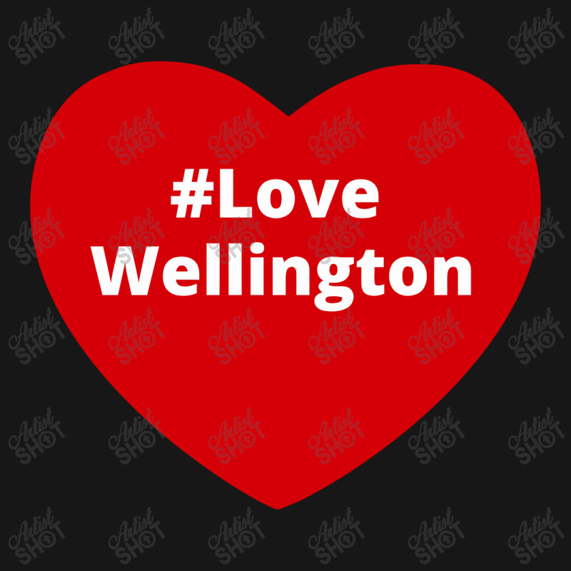 Love Wellington, Hashtag Heart, Love Wellington Medium-length Apron | Artistshot