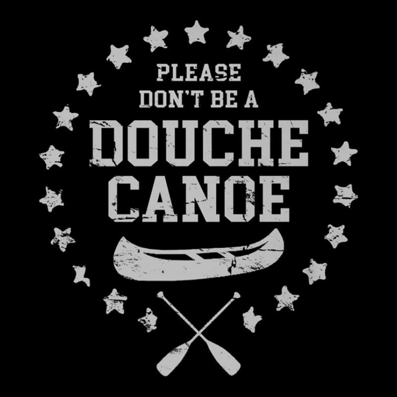 Please Don't Be A Douche Canoe Men's Long Sleeve Pajama Set | Artistshot