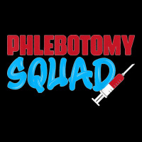 Cool Phlebotomy Squad With Syringe Phlebotomist Apparel V-neck Tee | Artistshot