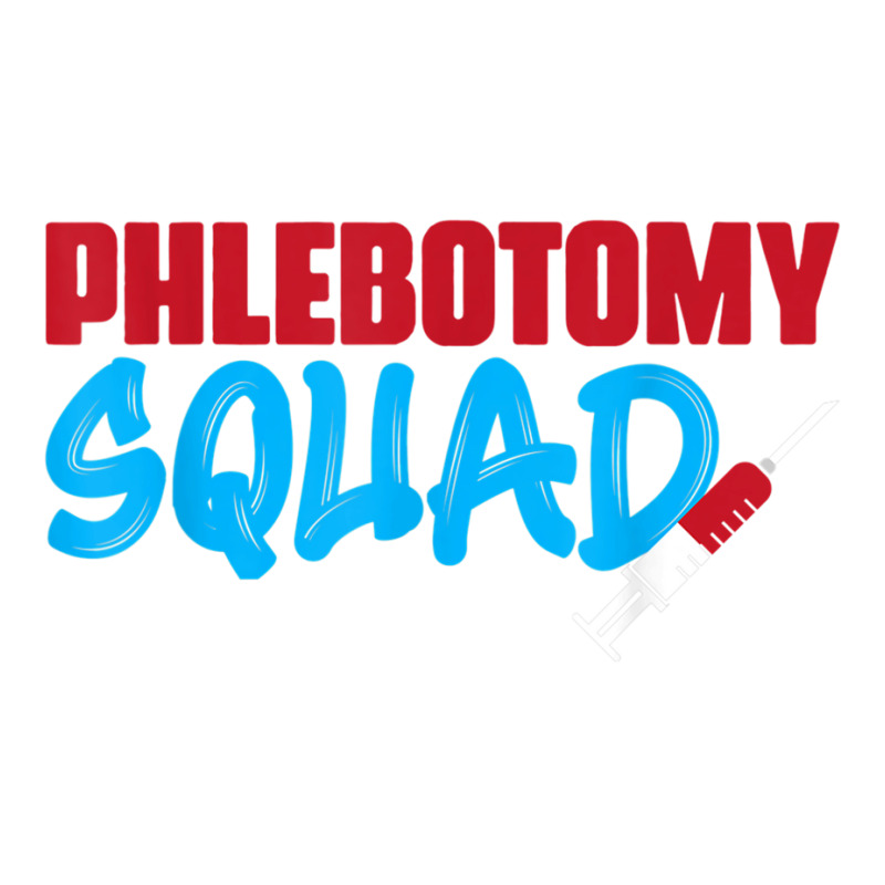 Cool Phlebotomy Squad With Syringe Phlebotomist Apparel Stainless Steel Water Bottle | Artistshot